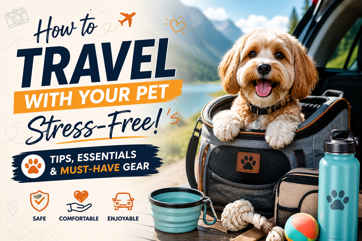 How to Travel with Your Pet Stress-Free | Complete Pet Travel Guide