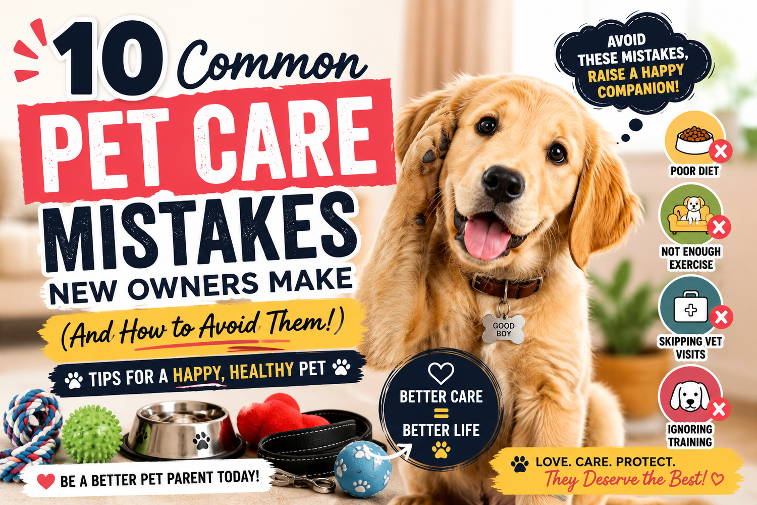 10 Common Pet Care Mistakes New Owners Make (And How to Avoid Them)