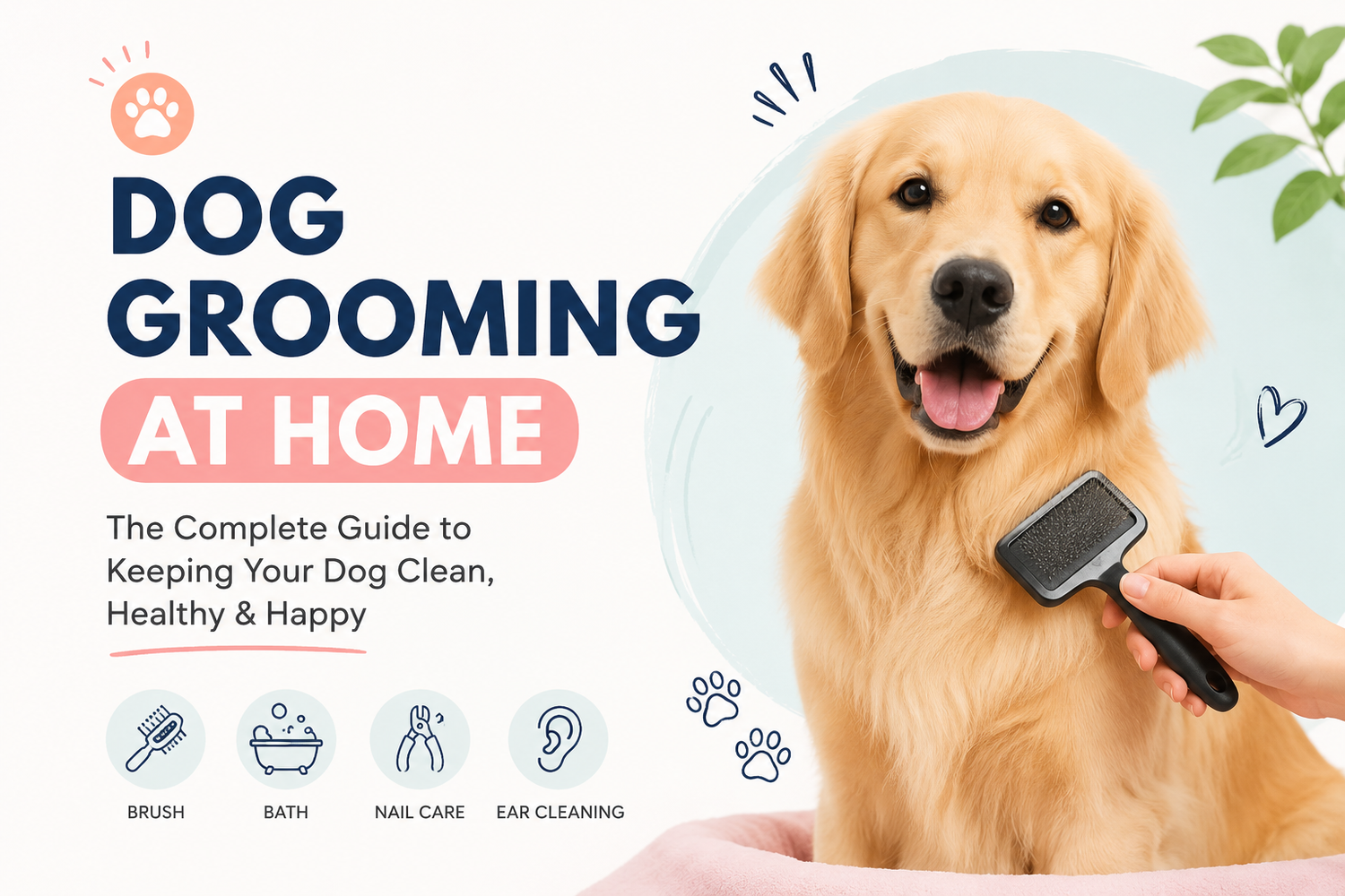 Dog Grooming at Home | Complete Guide for Healthy Dogs
