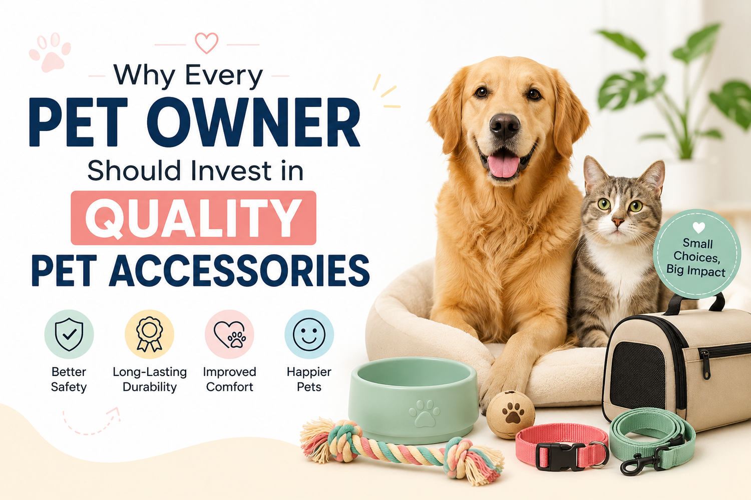 Why Quality Pet Accessories Matter | The Curated Pet Store